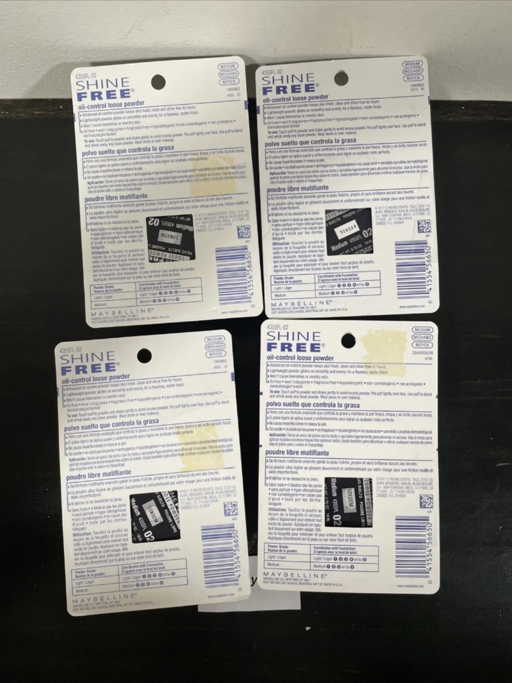 Maybelline 4x shine